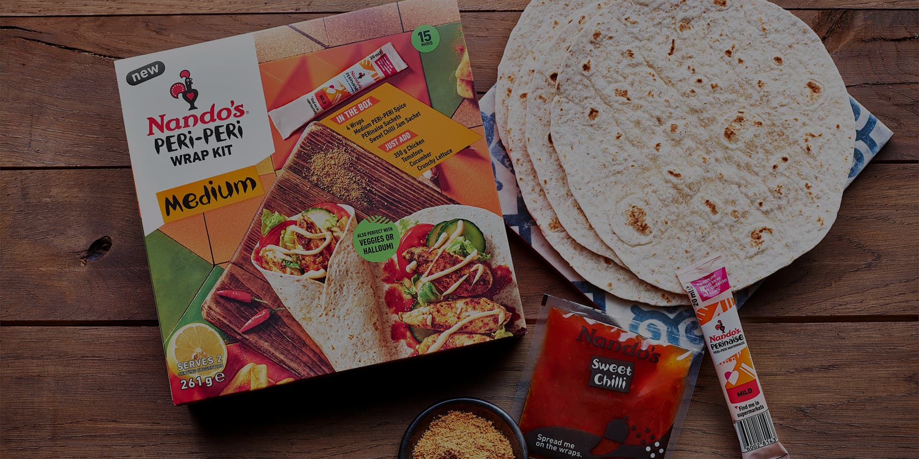 Nandos wrap shop